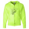 Unisex NuBlend® Full-Zip Hooded Sweatshirt Thumbnail