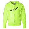Unisex NuBlend® Full-Zip Hooded Sweatshirt Thumbnail