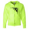 Unisex NuBlend® Full-Zip Hooded Sweatshirt Thumbnail