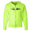Unisex NuBlend® Full-Zip Hooded Sweatshirt Thumbnail