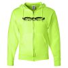 Unisex NuBlend® Full-Zip Hooded Sweatshirt Thumbnail