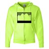 Unisex NuBlend® Full-Zip Hooded Sweatshirt Thumbnail