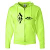 Unisex NuBlend® Full-Zip Hooded Sweatshirt Thumbnail