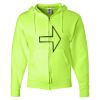 Unisex NuBlend® Full-Zip Hooded Sweatshirt Thumbnail