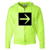 Unisex NuBlend® Full-Zip Hooded Sweatshirt Thumbnail