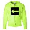 Unisex NuBlend® Full-Zip Hooded Sweatshirt Thumbnail