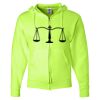 Unisex NuBlend® Full-Zip Hooded Sweatshirt Thumbnail