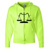 Unisex NuBlend® Full-Zip Hooded Sweatshirt Thumbnail