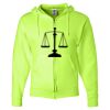 Unisex NuBlend® Full-Zip Hooded Sweatshirt Thumbnail