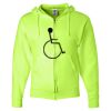Unisex NuBlend® Full-Zip Hooded Sweatshirt Thumbnail