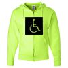 Unisex NuBlend® Full-Zip Hooded Sweatshirt Thumbnail