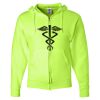Unisex NuBlend® Full-Zip Hooded Sweatshirt Thumbnail