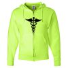 Unisex NuBlend® Full-Zip Hooded Sweatshirt Thumbnail