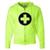 Unisex NuBlend® Full-Zip Hooded Sweatshirt Thumbnail