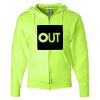 Unisex NuBlend® Full-Zip Hooded Sweatshirt Thumbnail