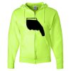 Unisex NuBlend® Full-Zip Hooded Sweatshirt Thumbnail