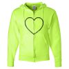 Unisex NuBlend® Full-Zip Hooded Sweatshirt Thumbnail
