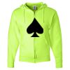 Unisex NuBlend® Full-Zip Hooded Sweatshirt Thumbnail