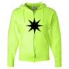 Unisex NuBlend® Full-Zip Hooded Sweatshirt Thumbnail