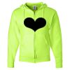 Unisex NuBlend® Full-Zip Hooded Sweatshirt Thumbnail