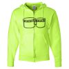 Unisex NuBlend® Full-Zip Hooded Sweatshirt Thumbnail