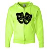 Unisex NuBlend® Full-Zip Hooded Sweatshirt Thumbnail