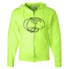 Unisex NuBlend® Full-Zip Hooded Sweatshirt Thumbnail