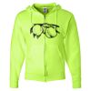 Unisex NuBlend® Full-Zip Hooded Sweatshirt Thumbnail
