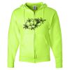 Unisex NuBlend® Full-Zip Hooded Sweatshirt Thumbnail