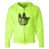 Unisex NuBlend® Full-Zip Hooded Sweatshirt Thumbnail