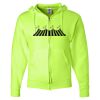 Unisex NuBlend® Full-Zip Hooded Sweatshirt Thumbnail