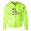 Unisex NuBlend® Full-Zip Hooded Sweatshirt Thumbnail