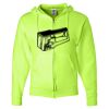 Unisex NuBlend® Full-Zip Hooded Sweatshirt Thumbnail