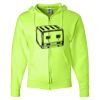 Unisex NuBlend® Full-Zip Hooded Sweatshirt Thumbnail