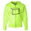 Unisex NuBlend® Full-Zip Hooded Sweatshirt Thumbnail
