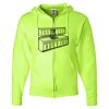 Unisex NuBlend® Full-Zip Hooded Sweatshirt Thumbnail