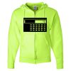 Unisex NuBlend® Full-Zip Hooded Sweatshirt Thumbnail