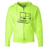 Unisex NuBlend® Full-Zip Hooded Sweatshirt Thumbnail