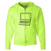 Unisex NuBlend® Full-Zip Hooded Sweatshirt Thumbnail