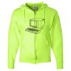 Unisex NuBlend® Full-Zip Hooded Sweatshirt Thumbnail