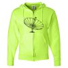 Unisex NuBlend® Full-Zip Hooded Sweatshirt Thumbnail
