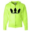 Unisex NuBlend® Full-Zip Hooded Sweatshirt Thumbnail