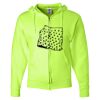 Unisex NuBlend® Full-Zip Hooded Sweatshirt Thumbnail