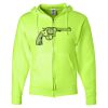 Unisex NuBlend® Full-Zip Hooded Sweatshirt Thumbnail
