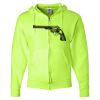 Unisex NuBlend® Full-Zip Hooded Sweatshirt Thumbnail