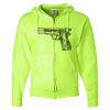 Unisex NuBlend® Full-Zip Hooded Sweatshirt Thumbnail