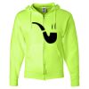 Unisex NuBlend® Full-Zip Hooded Sweatshirt Thumbnail