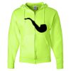Unisex NuBlend® Full-Zip Hooded Sweatshirt Thumbnail