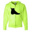 Unisex NuBlend® Full-Zip Hooded Sweatshirt Thumbnail
