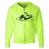 Unisex NuBlend® Full-Zip Hooded Sweatshirt Thumbnail